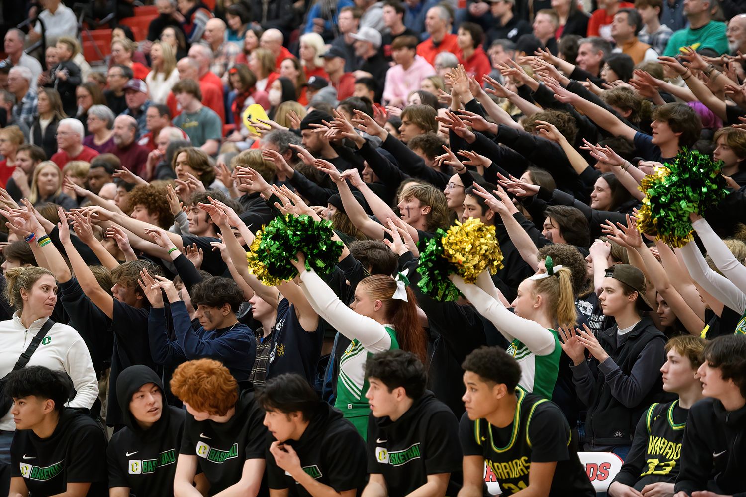 1 Lincoln vs Cleveland boys basketball 6A Oregon second round March 4 2023 Ken Waz 8